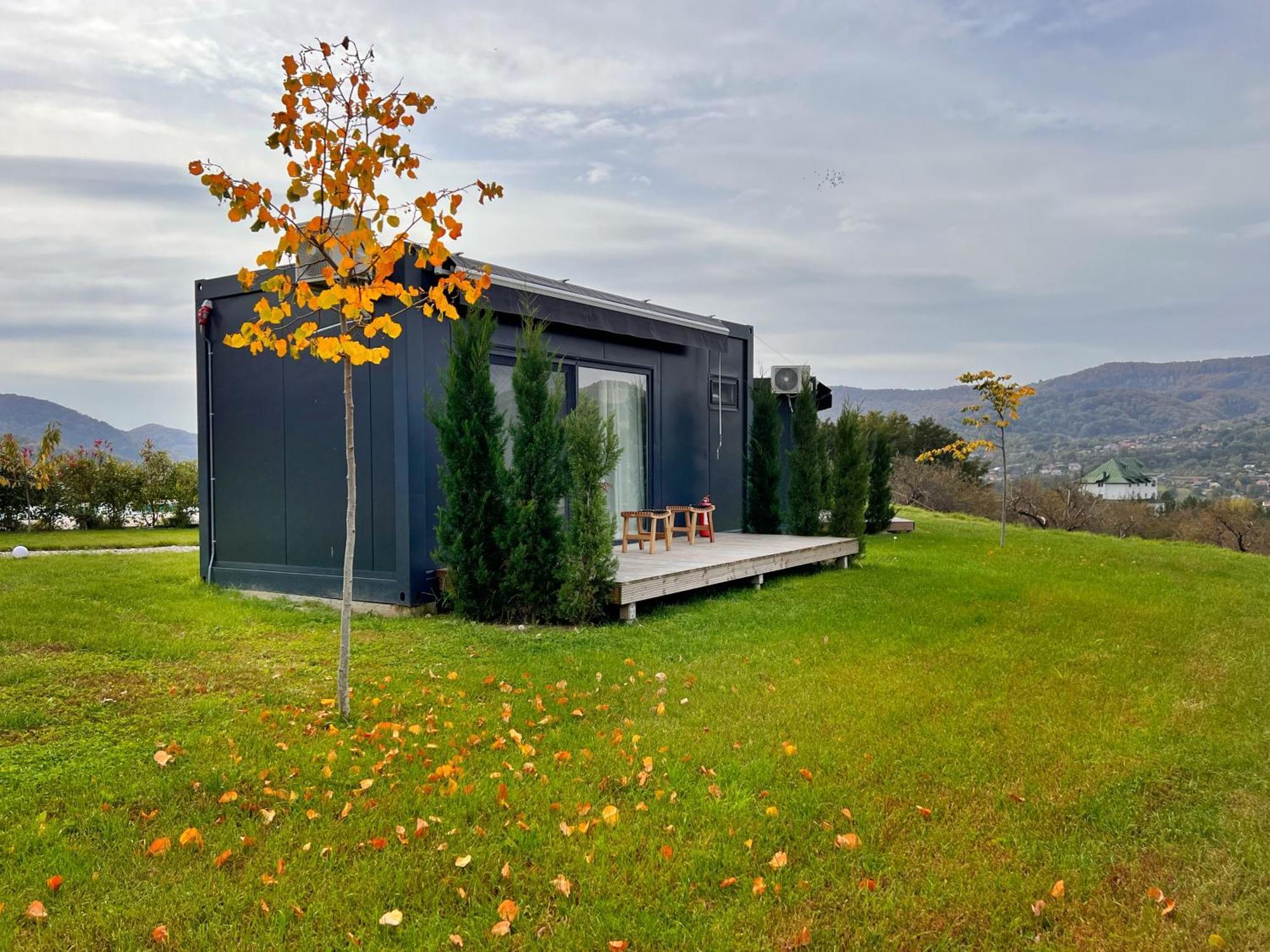 Hotel Flandra Glamping Corbeni Exterior foto