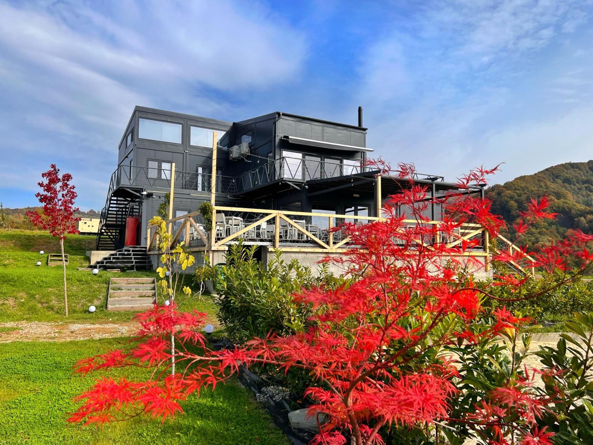 Hotel Flandra Glamping Corbeni Exterior foto